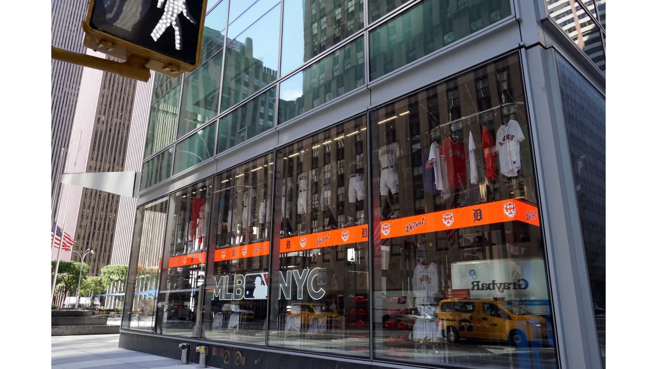 MLB's first retail store opens Friday in New York City